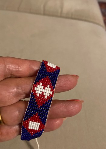 Renkli Nakışlı Boncuklu Bohem Bileklik Seti - Görsel 6