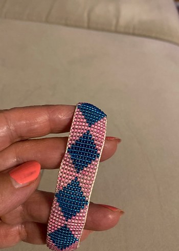 Renkli Nakışlı Boncuklu Bohem Bileklik Seti - Görsel 4