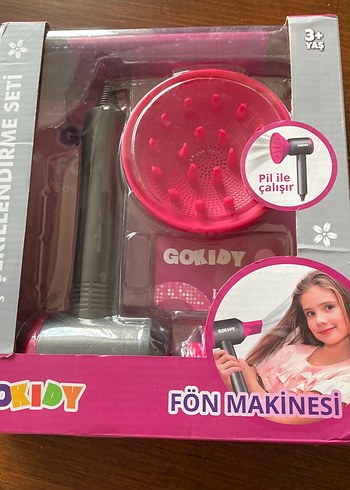 Gokıdy Oyuncak Saç Kurutma Makinesi Seti - Görsel 4