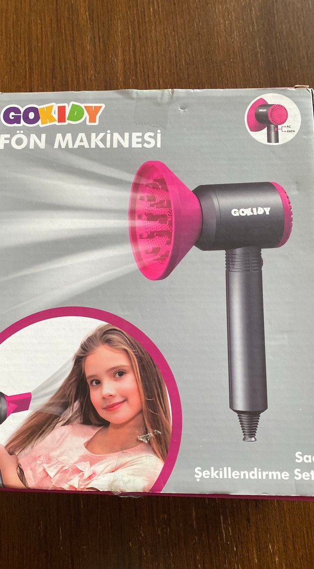 Gokıdy Oyuncak Saç Kurutma Makinesi Seti - Görsel 3