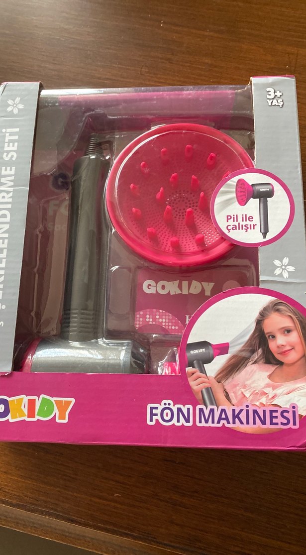 Gokıdy Oyuncak Saç Kurutma Makinesi Seti - Görsel 4