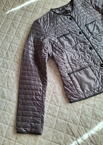 Massimo Dutti Kadın İnce Mont - Görsel 2