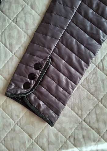 Massimo Dutti Kadın İnce Mont - Görsel 5