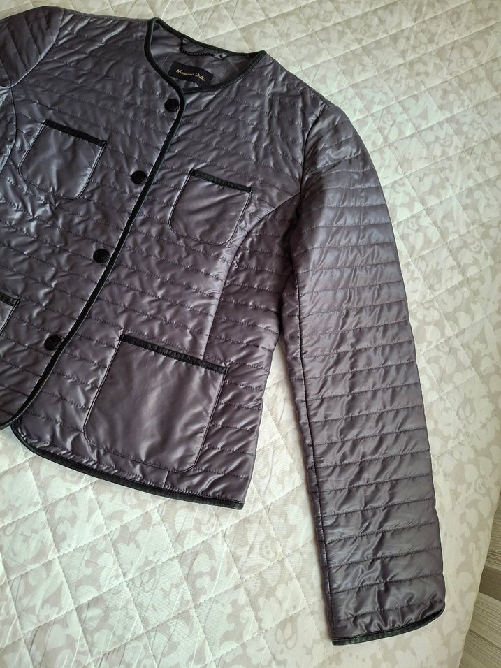 Massimo Dutti Kadın İnce Mont - Görsel 3