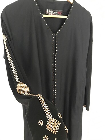 m Beden siyah Renk Dubai abaya ferace