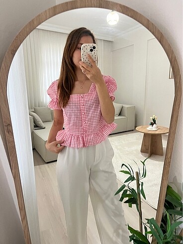 Trendyol & Milla pembiş bluzu