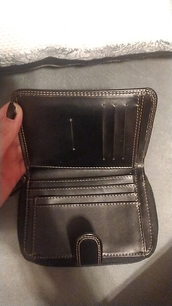 siyah cüzdan  - Görsel 2