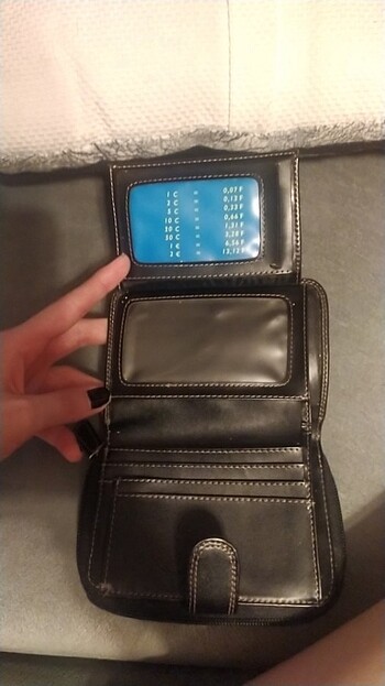siyah cüzdan  - Görsel 3