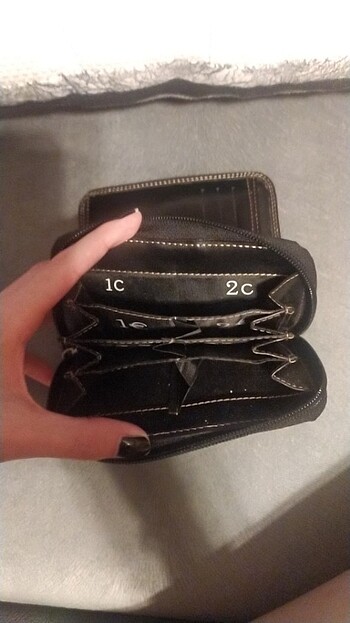 siyah cüzdan  - Görsel 4