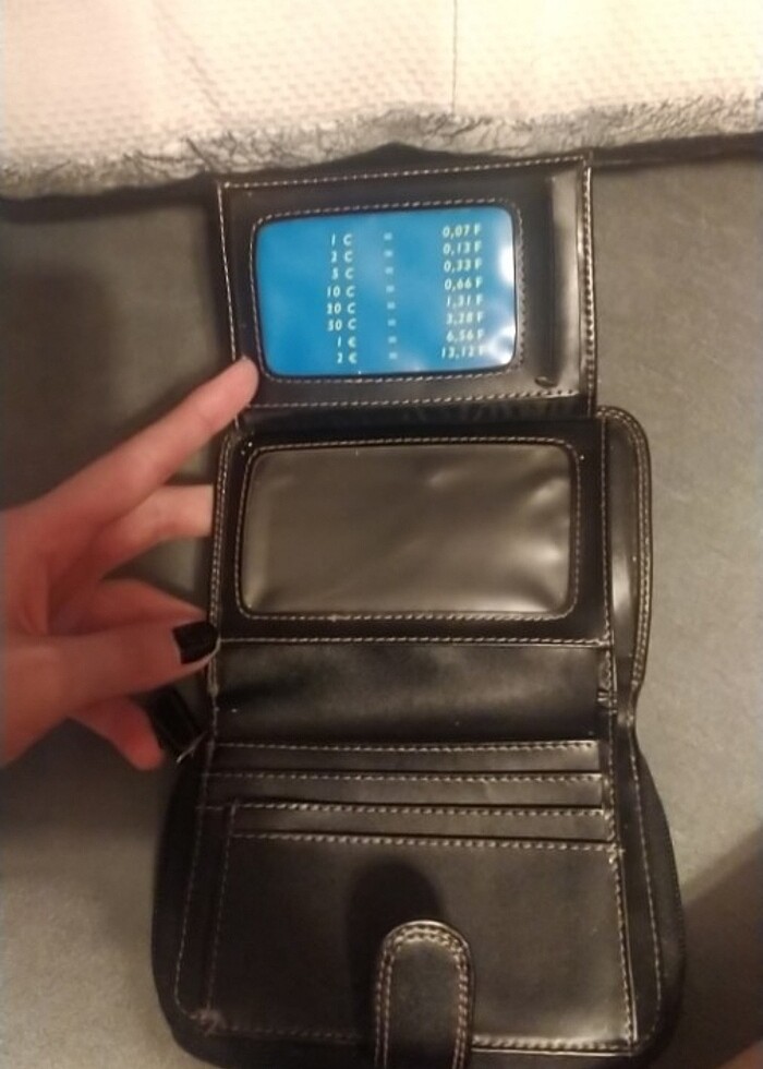 siyah cüzdan  - Görsel 3