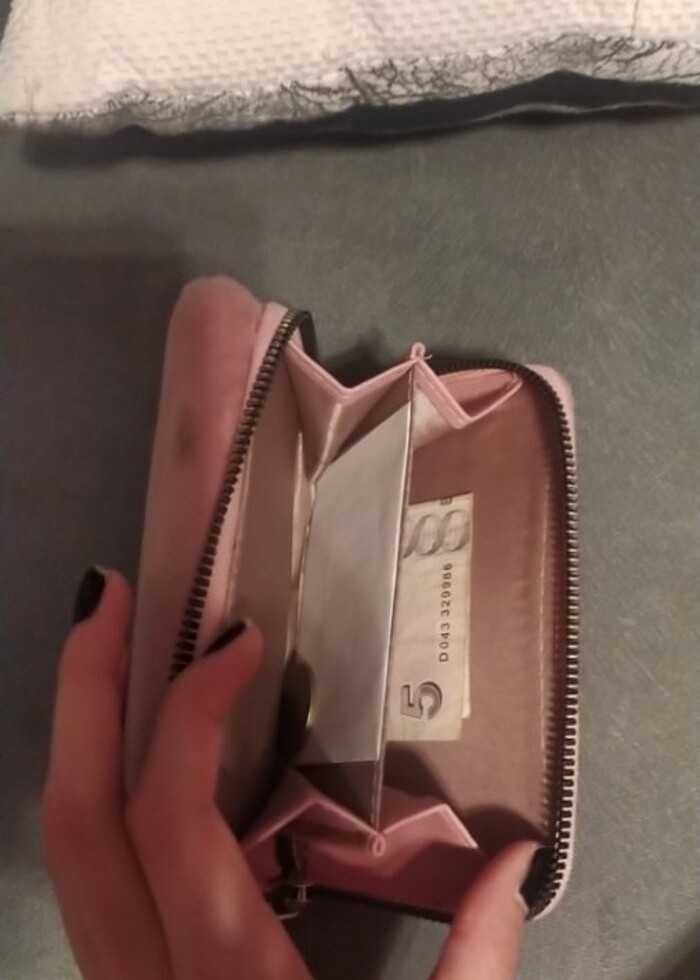 süet cüzdan  - Görsel 4