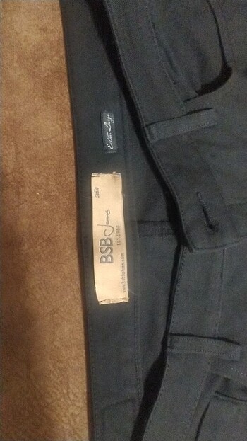 siyah kumas pantolon - Görsel 2