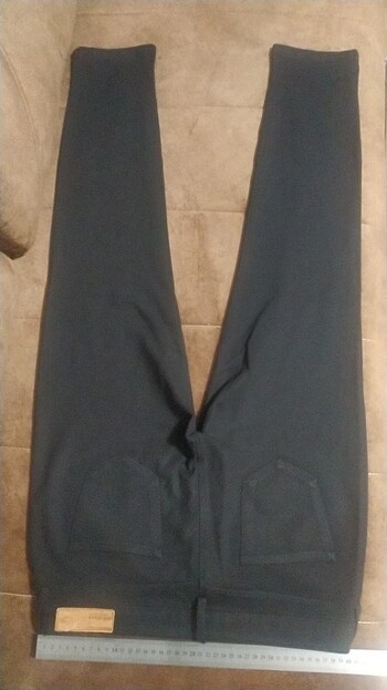 siyah kumas pantolon - Görsel 4