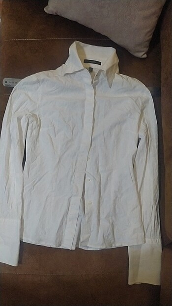 beyaz gomlek kadin - Görsel 2