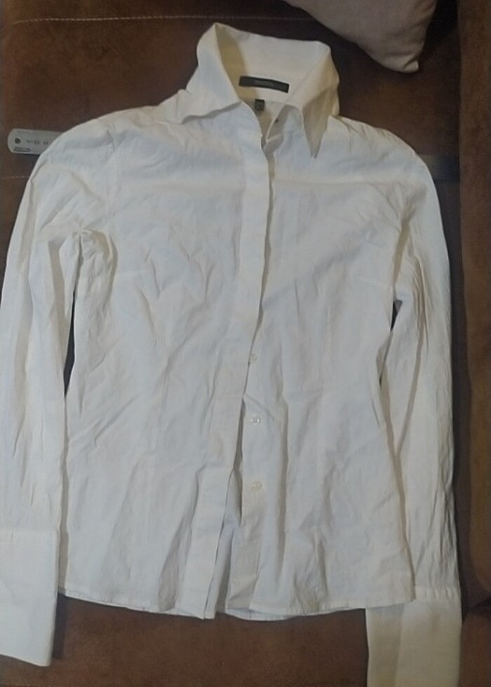 beyaz gomlek kadin - Görsel 2