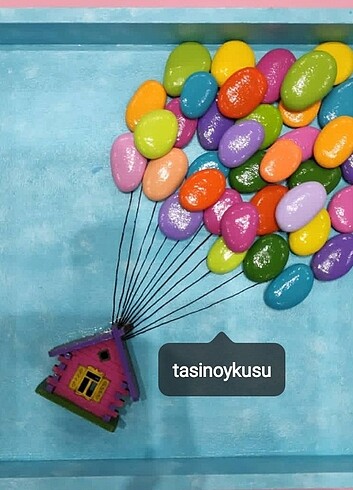 Tasarımcı Taş boyama tablo