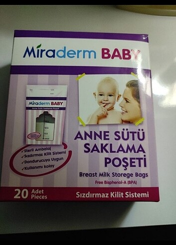 Miraderm 20, tane sut sakllma poseti gogus pedi ve az krem gediy