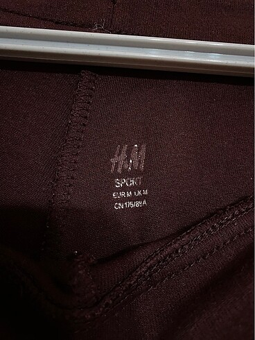m Beden H&M EŞOFMAN M BEDEN BORDO