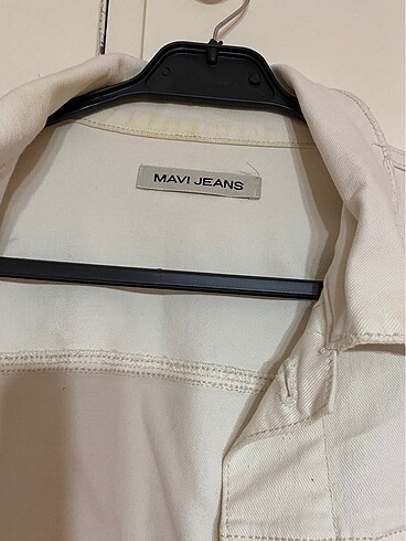 Mavi Jeans MAVİ BEYAZ KOT CEKET