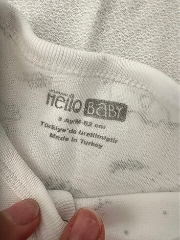 3 Ay Beden mavi Renk 3 ay e bebek marka tulum