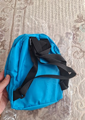 Mavi Çocuk Okul Çantası Kulaklı - Görsel 2