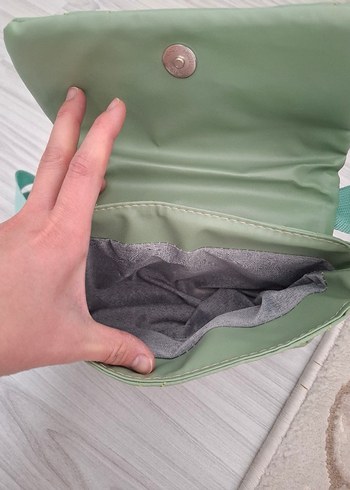 Yeşil Minimalist Kadın Çanta - Görsel 2