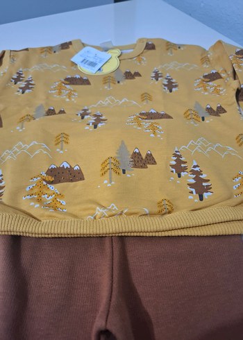 Kahverengi Desenli Bebek Takımı - Görsel 2