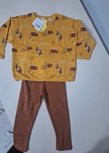 Kahverengi Desenli Bebek Takımı - Görsel 4