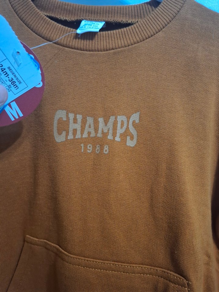 Erkek Çocuk Kahverengi Rahat Eşofman Takımı - Görsel 4