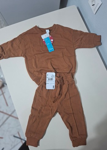 erkek bebek takım 9 12 ay alt üst takım - Görsel 4