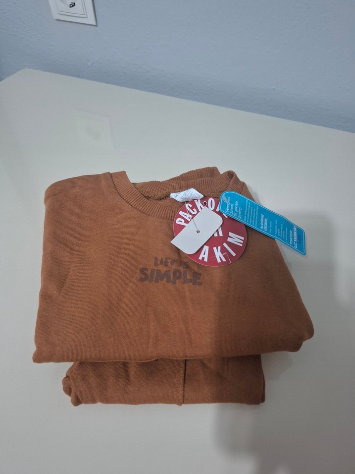 erkek bebek takım 9 12 ay alt üst takım - Görsel 2