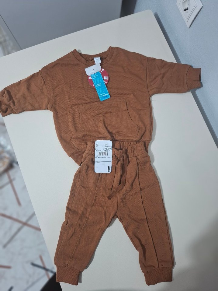 erkek bebek takım 9 12 ay alt üst takım - Görsel 4