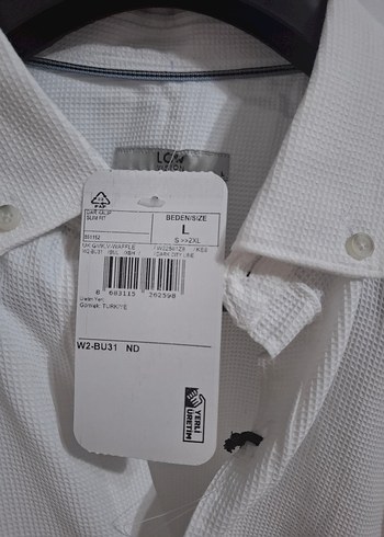 Erkek Beyaz Keten Uzun Kollu Gömlek - Görsel 3