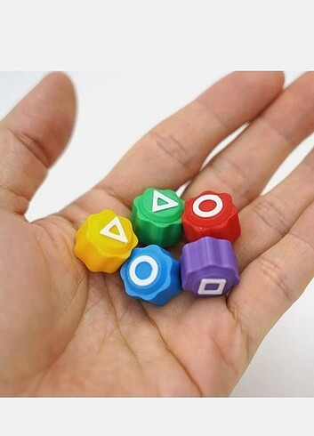  Beden Squid Game Gonggi 5 Taş Oyunu
