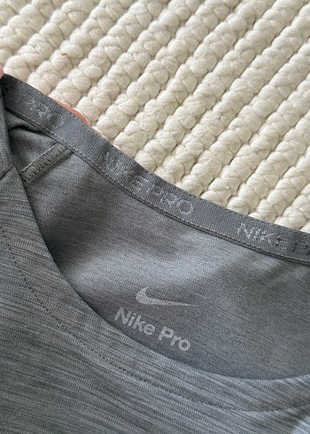 Gri Nike Pro Spor Bra - Görsel 9