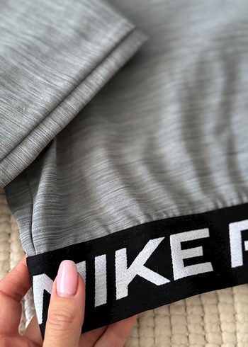 Gri Nike Pro Spor Bra - Görsel 2