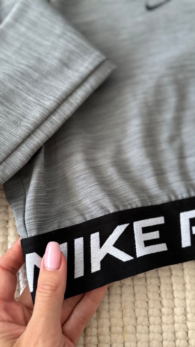 Gri Nike Pro Spor Bra - Görsel 2