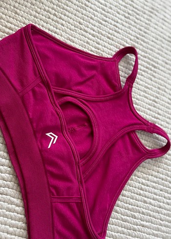 Koyu Pembe Oner Active Marka Sporcu Sütyeni - Görsel 3