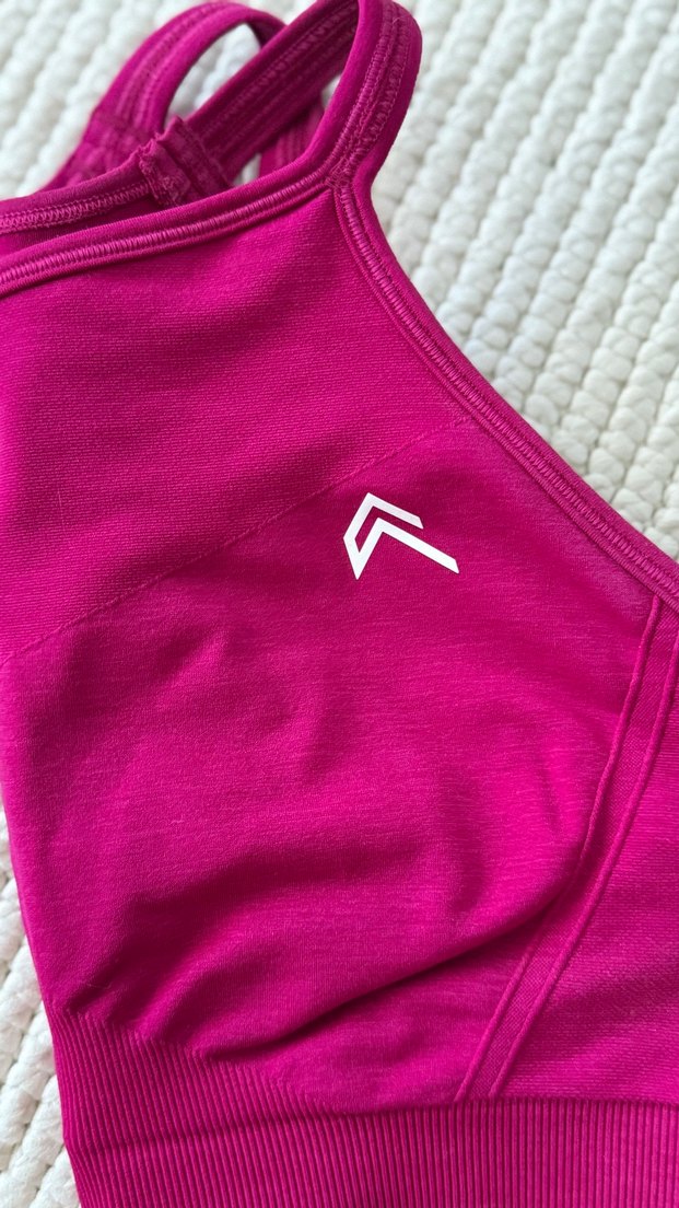 Koyu Pembe Oner Active Marka Sporcu Sütyeni - Görsel 2