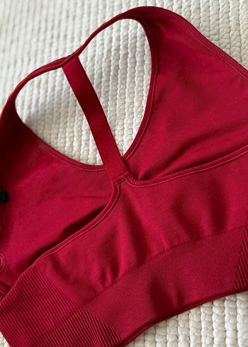 Koyu Bordo Oner Active Spor Sütyeni - Görsel 2