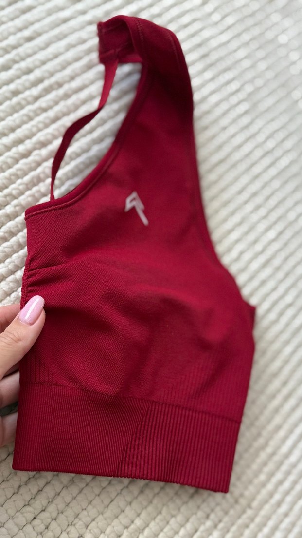 Koyu Bordo Oner Active Spor Sütyeni - Görsel 3