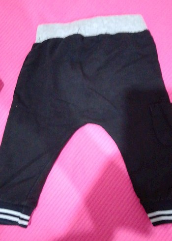 Erkek Çocuk Siyah Baskılı Eşofman Altı ve carter marka zıbın - Görsel 11