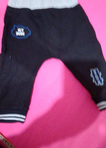 Erkek Çocuk Siyah Baskılı Eşofman Altı ve carter marka zıbın - Görsel 2