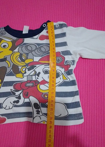 Renkli Baskılı Uzun Kollu Kız Sweatshirt - Görsel 6