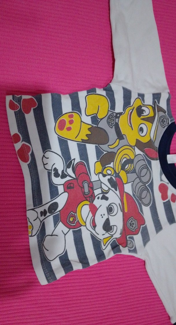 Renkli Baskılı Uzun Kollu Kız Sweatshirt - Görsel 2