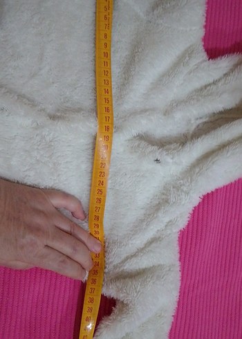 Kapüşonlu Beyaz Bebek Tulumu - Görsel 10