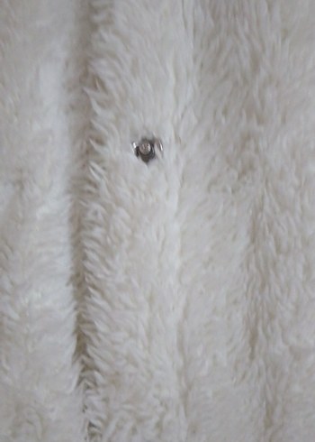 Kapüşonlu Beyaz Bebek Tulumu - Görsel 4