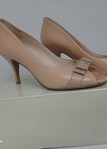 36 Beden ten rengi Renk Nine West topuklu ayakkabı