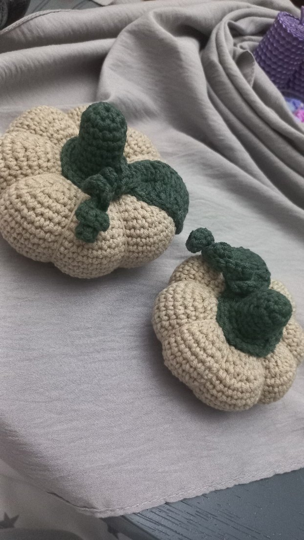 El Örgüsü Bohem Balkabağı Süsleri - Görsel 2