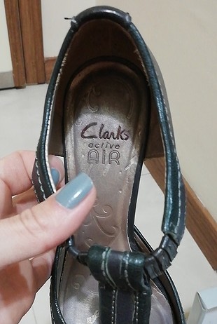 39 Beden gri Renk çok çok hafif topuklu clarks! marka orjinal ayakkabı 